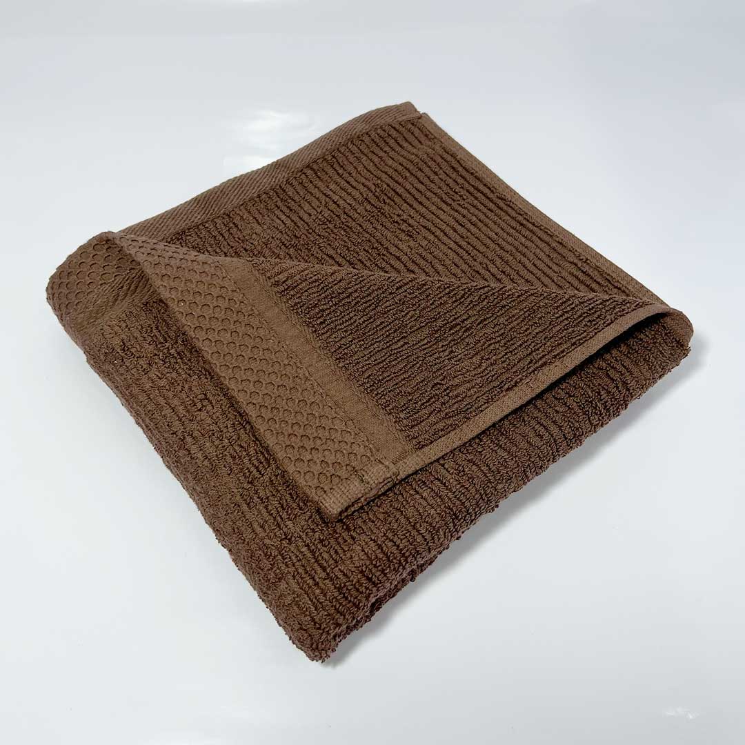 Essential Hand Towel Dark Brown