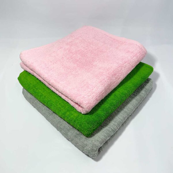 100% Cotton Essential Bath Towel Collective 01 Essential Bath Towel Green