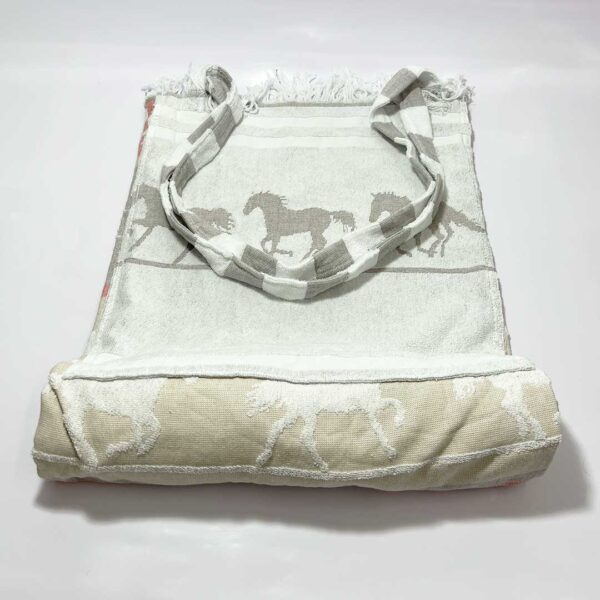Beach Towel Bag Woven 03 Beach Towel Bag Woven